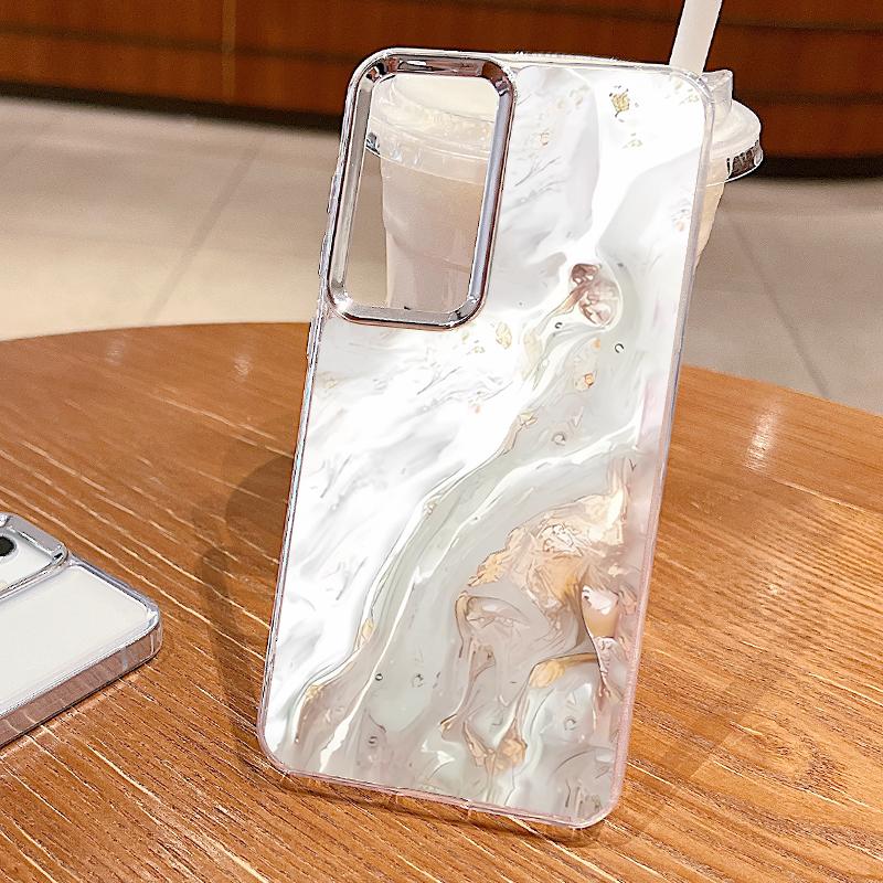 

Чехол с покрытием из мрамора и принтом из прозрачного стекла для Samsung S24 S23 Ultra Plus S22 S21 S20 Fe A55 A54 A53 A52 A35 A15 5g Square Tpu Soft Slim Cover Samsung S24 прозрачный