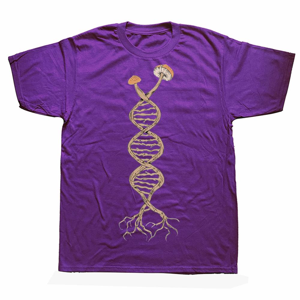 Unisex Sbírání hub je v mé DNA Mykologie Trička Grafická Bavlna Streetwear Krátký Rukáv Narozeninové Dárky Tričko Unisexs Oblečení