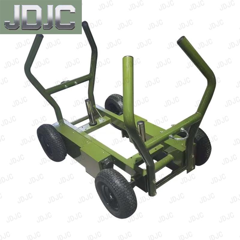 Adjustable Wheeled Sled Trainer with Dual Magnetic Resistance