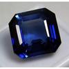 Natural Sapphire Ceylon Blue Color Asscher Cut 26 Ct Fabulous Gemstone
