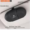 Car Suede Sunglasses Storage Box Visor Glasses Clip Alfa Romeo GT 147 156 159 Giulia Tonale Stelvio Giulietta Mito Milano Gloria wnp522