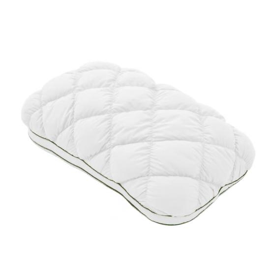 Pineapple Pillow Soft Fluffy Neck Pillow Stuffed Down Pillow Balanced Softness And Support for Back Side Stomach Sleepers