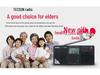Tecsun PL-398MP Full Band Radio with MP3 Card Speaker for Seniors