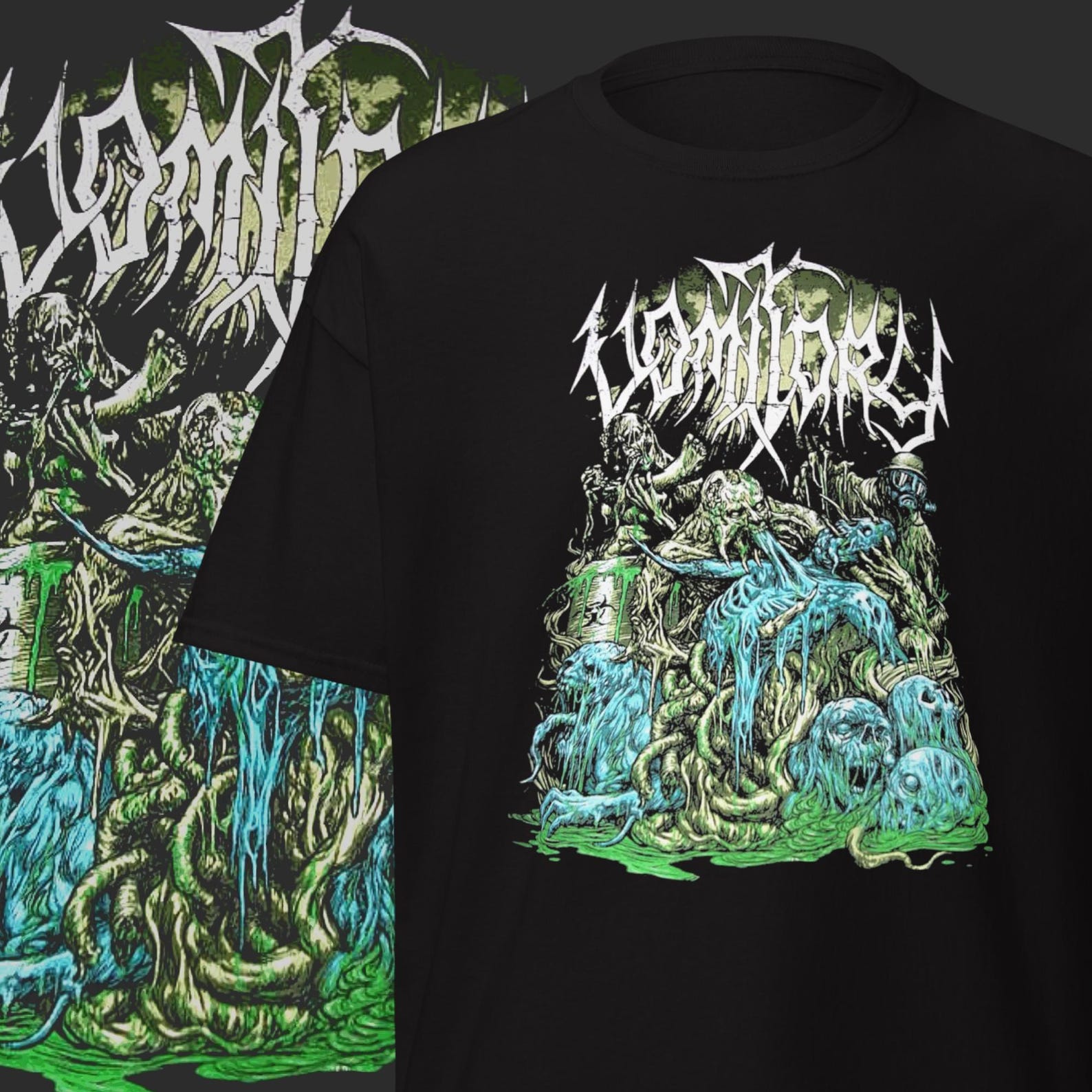 Vomitory T-Shirt Old School Metal Merch Clothing Heavy Metal Gifts L