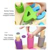 Wooden Montessori  Magnetic Shape Sorting Counting Color and Number Maze  Kindergarten Learning Stacking Fine Motor Travel Toy