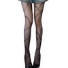 Frühling Sommer Hahnentritt Seidenstrümpfe - Damen Sexy Schwarze Rautennetz Anti-Aufreißstrumpfhose