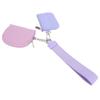 Wristlet Keychain Wallet Detachable Water Proof Nylon Dual Pouch Wristlet Wallet for Keys