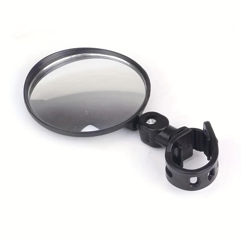 Adjustable 360° Wide-Angle Bicycle Mirror Ergonomic Handlebar Mount, Durable Acrylic Convex Lens for Mountain & Road Bikes, Bike Mirror
