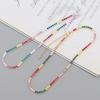 Rainbow Tennis CZ Chain Choker Necklaces Mixed Color Summer Jewelry for Women Short Necklace Wholesale/Dropshipping
