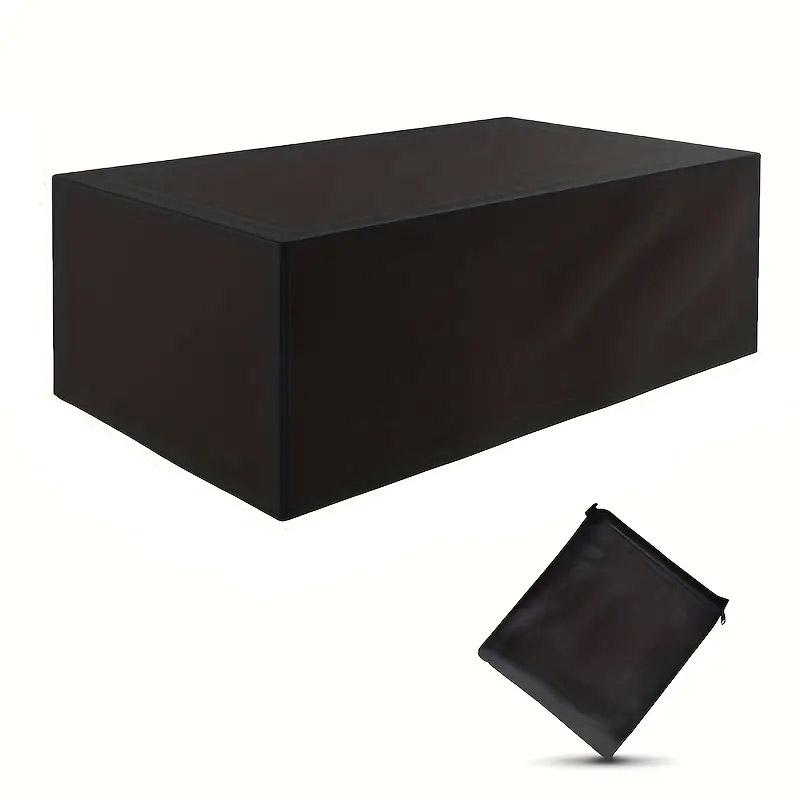 Gardening Furniture Covers, Rectangular Outdoor Table and Chair Covers, Oxford Cloth Tear-resistant Waterproof Awning Dust Cover