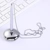 Metal Table Pen with Chain and Logo for Hotel Guest Signatures