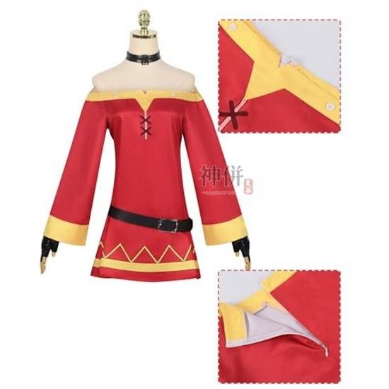 Shinpei Ryohin Konosuba Cosplay Wig Megumin Kazuma Aqua Costume Adult Anime Halloween Christmas Event