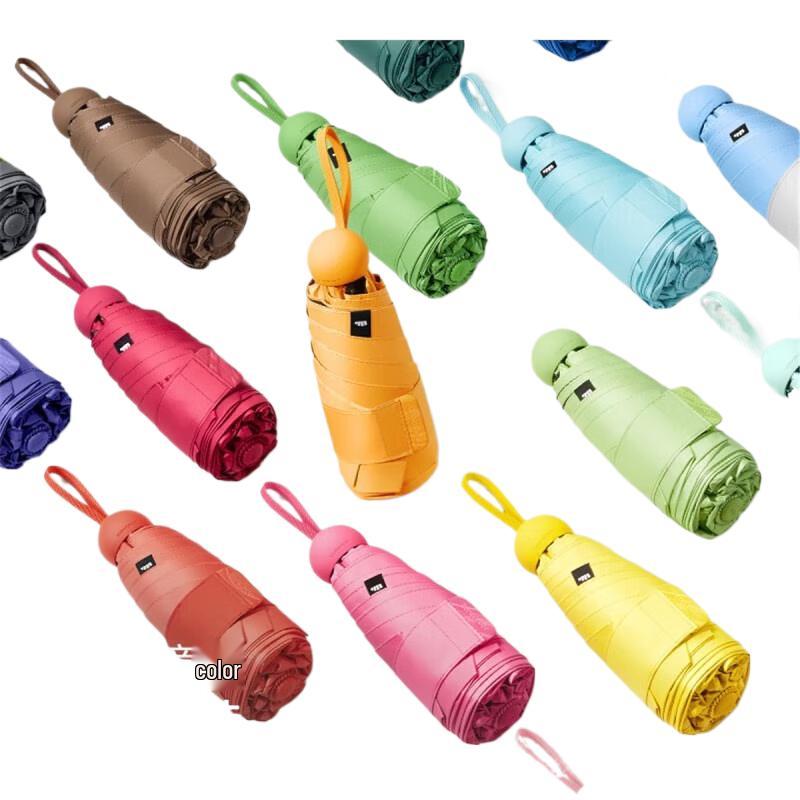 Beneunder Compact UV Protection 5-Fold Capsule Umbrella
