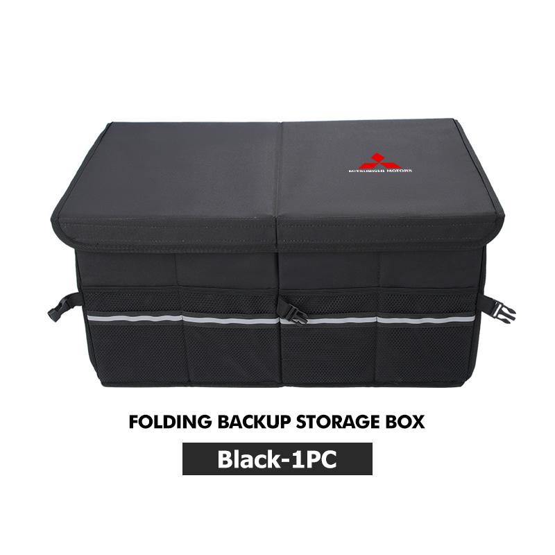 Large Capacity Car Trunk Organizer Foldable Storage Box Waterproof Bag For Mitsubishi Outlander Lancer L200 ASX Pajero Grandis LO7