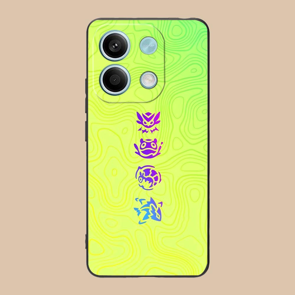 

Valo Gekko Phone Case for POCO F8 F7 F6 F5 F4 F3 F2 Pro GT C75 C71 C65 C61 C40 Pro Ultra Soft TPU Shockproof Cover Poco C40