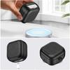 1 Pcs Protective Cover With Secure Lock & Stand For Samsung Galaxy-Buds 4/4pro Earphone Cover Leather Frame Protective Case