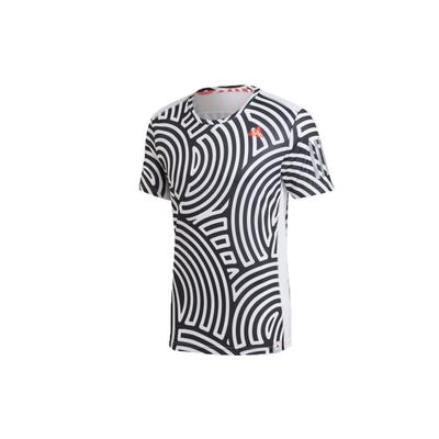 X Hiroko Takahashi Ltd Ed Round Neck Running T-Shirt V3 Men Tops Black GD5031