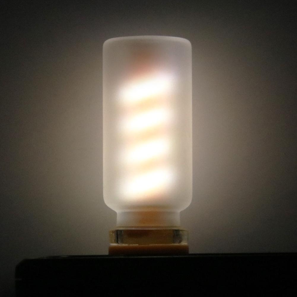Milchglas USB Touch Control Auto LED Licht Atmosphärenlicht Glühbirne Glühlampe LED Filament Schlafzimmer Nachtdekoration
