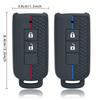 Silicone Car Key Case Cover For Mitsubishi Outlander Xpander Triton Asx Lancer Pajero Sport 3 G Eclipse Cross L200