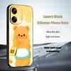 Brand B-Butter Bear Cartoon Phone Case For Xiaomi Redmi 14C 13C 12C Note14 13 12 11 10 Pro Plus S Soft Black Phone Cover