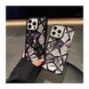 Color Glitter Marble Pattern Laser Phone Case For iPhone 11 12 13 14 15 16 Pro Max Plus Shockproof Bumper Cover