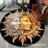 Circular Carpet Living Room Carpet Dirt Resistant Coffee Table Mat Anti Slip Hanging Basket Chair Mat