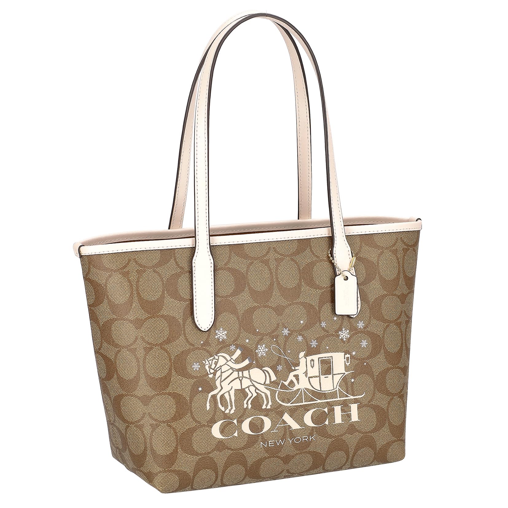 

Сумка-тоут CM183 Бежевая [Coach] Женская [Товар] бежевый