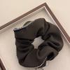 1/4pcs Contrast Trim Scrunchie Minimalist Elegant Perfect for Daily Sophisticated Looks Chic Hair Accessory Women Office