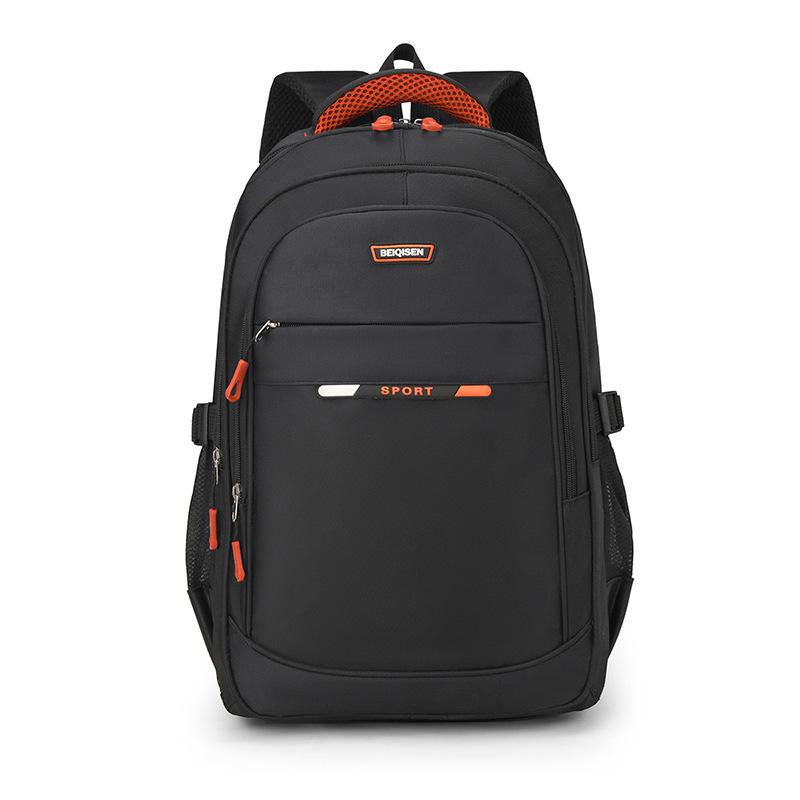 New Trend Simple Men's Backpack Commuter Business Bag Multifunctional Computer Backpack