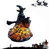 Halloween Witch Gothic Home Decor Battery Operated Tabletop Decoration for Indoor Use