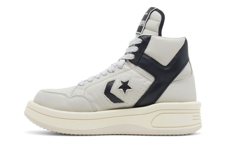 Men's Sneakers Rick Owens x Converse DRKSHDW TURBOWPN Mid 'Oyster Black'