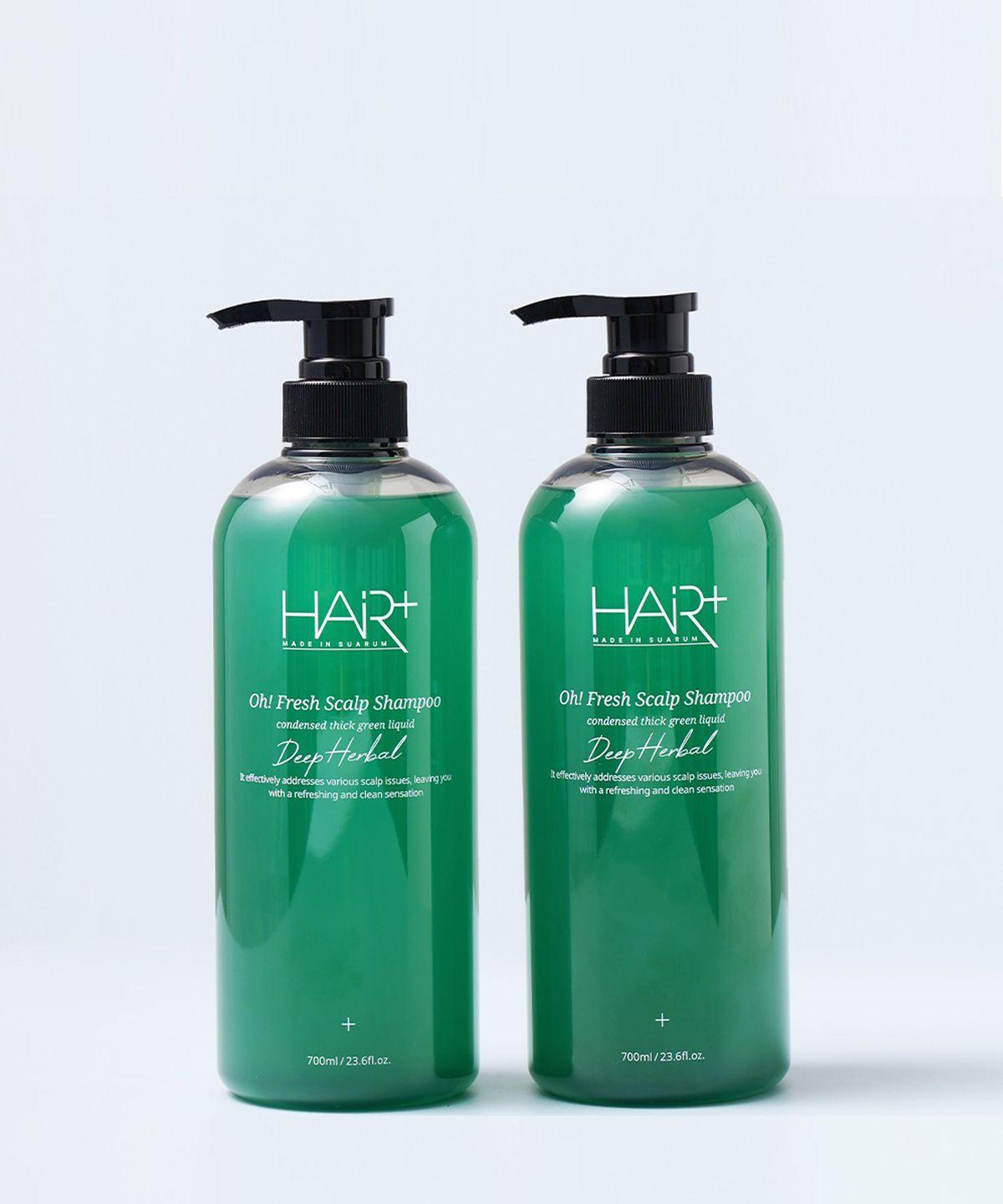 O Fresh Scalp & Hair Loss Cooling Scalp Shampoo 700ml (2 bottles)