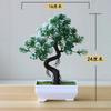 Gartenarrangement Ornamente Plastikpflanzen Bonsai Kleiner Baum Topf Kunstpflanze Topfblume Zuhause Zimmer Tisch Festliche Dekoration