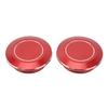 2pcs Motorcycle Frame Hole Cap CNC Aluminum Dustproof Frame Hole Plugs for CMX1100 Red