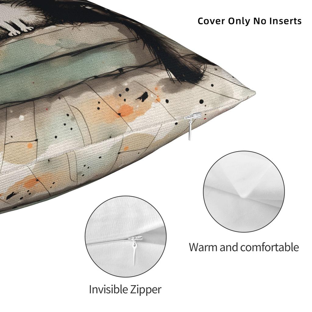 Christmas Kittens (1) Pillow Case  Design Pillow Cover Fashion Pillowcases For Living Room Bed Chair