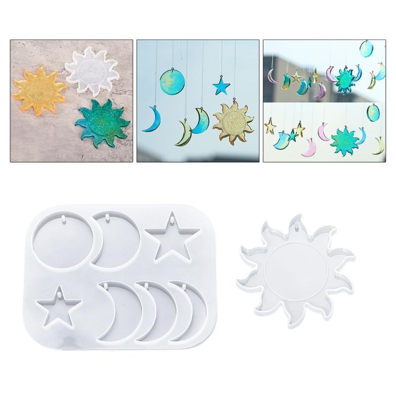 Flexible Nonstick Pendant Moulds Suitable for Chocolate Cookie Creative Dessert Making Food Safe Silicone Texture