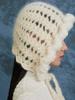 Eosseomnijeu Handcrafted Knit Bonnet Hat_Cream