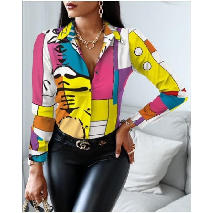 Spring And Autumn New Women'S Versatile Long Sleeve Daily Business Commuter Elegant Comfort Sexy Bottom Shirt Top