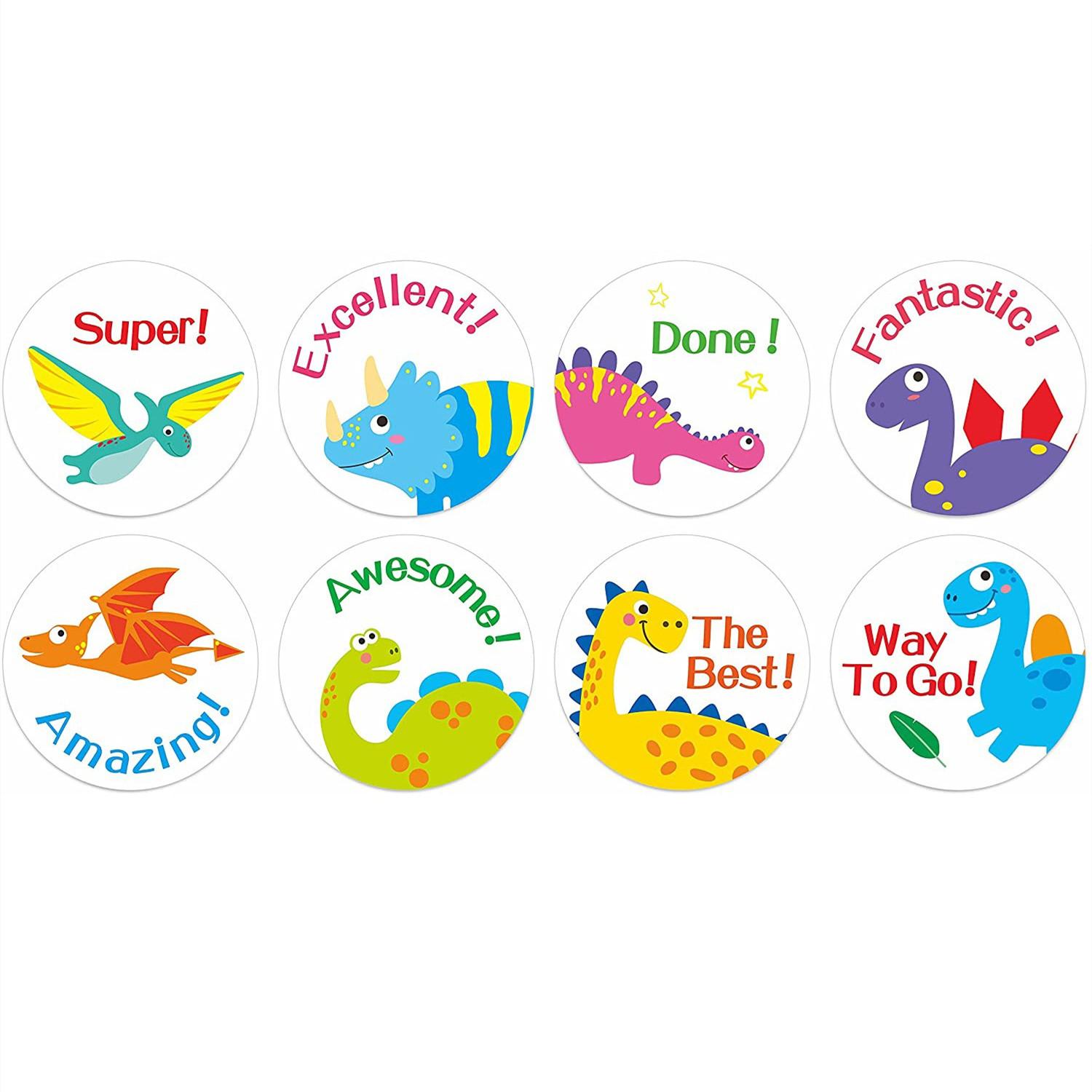 

500 шт. кавайная наклейка с наградой для детей, Русалка Единорог, милый узор, мотивационная наклейка для учителя, принадлежности для скрапбукинга 2.5cm