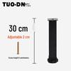 Adjustable Ribbed Bed Frame Support Legs - T-Shaped Accessories