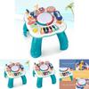 Multifunktionaler Baby-Lerntisch mit Musikspielzeug für Kinder von 1 bis 3 Jahren