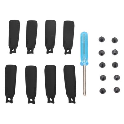 Drohnenpropeller PC Hohe Zähigkeit Stoßfest Drohnenpropeller Ersatzklingen für Flip