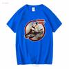Unisex Graphic T-shirt WW2 Bomber Plane 40's Pinup Girl Noseart Aircraft USA Warbird T Shirt Vintage Washed Top For Everyday Wear Fash Unisex,gift,Top