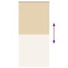 Beige Blackout Roller Blind 90X210 Cm Fabric Width 85.7 Cm