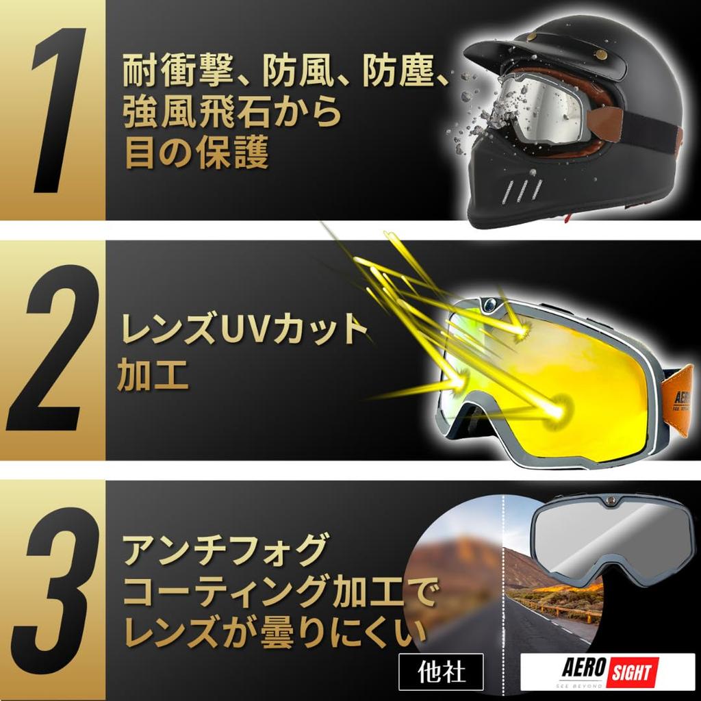 AERO SIGHT Motorcycle Set 3 Spare Mirror Smoke Clear Lens For and Motocross Goggles, Gray, All-in-One (Includes Lenses) - Lens, Lens, - Motorcycles,