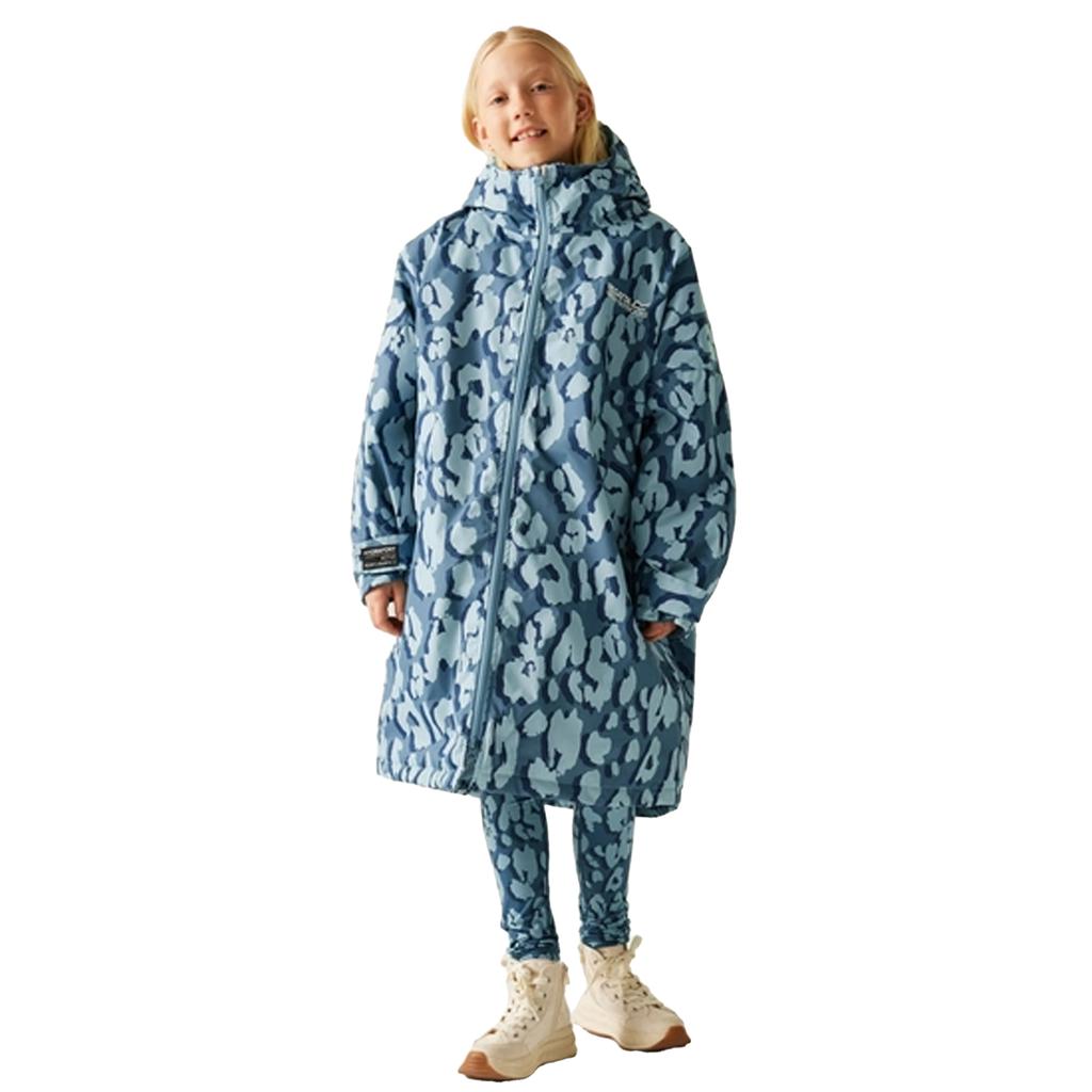Dare 2B Childrens/Kids Leopard Print Waterproof Changing Robe