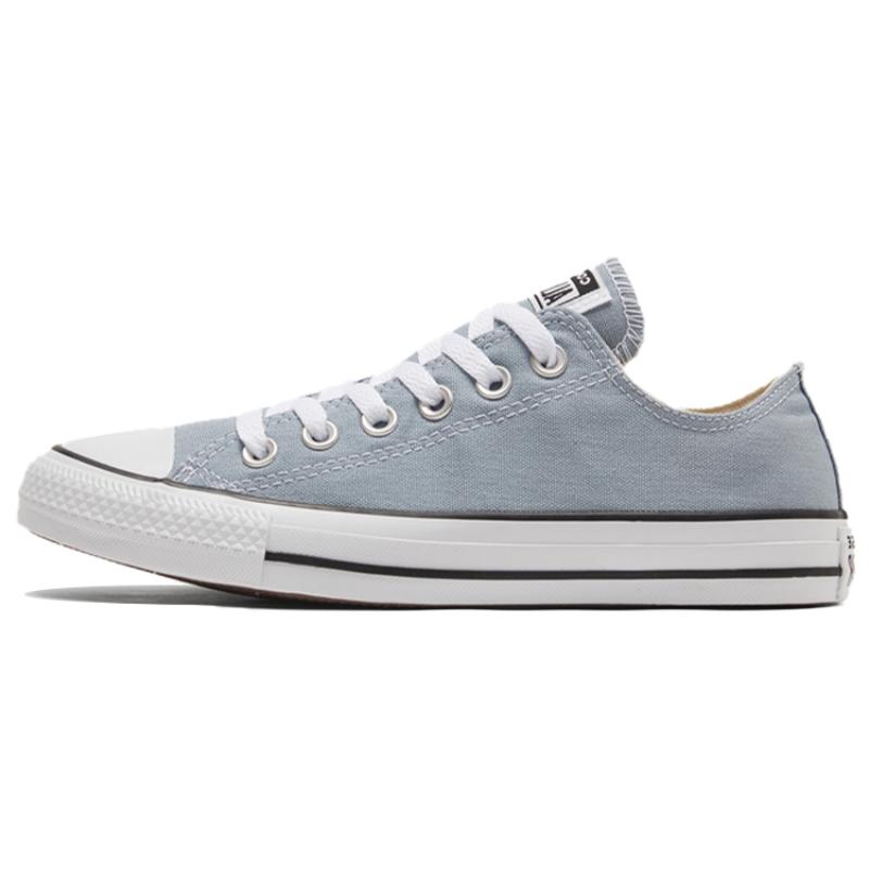 

Converse All Star Color Chuck Taylor Non-slip and Abrasion Resistant Low-Top Board Shoes Unisex Gray Blue 45
