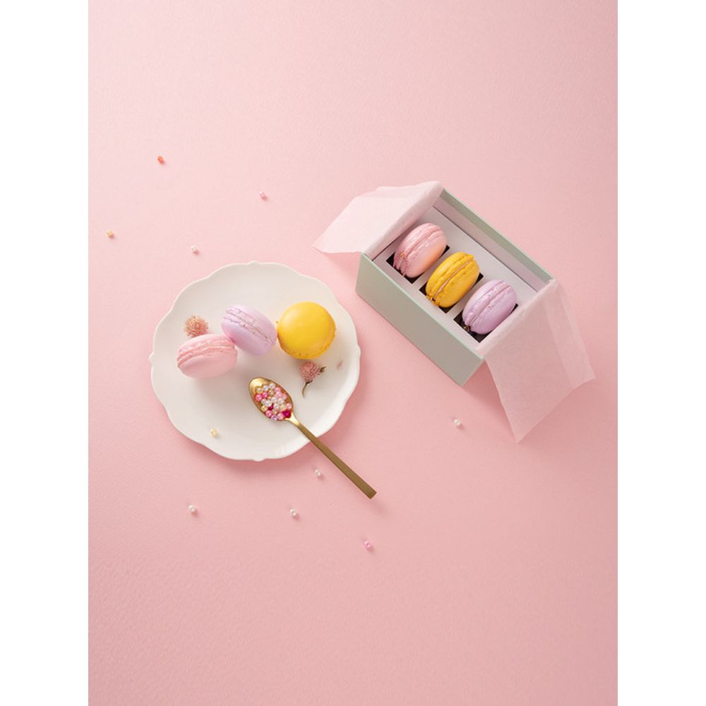 

VIA K STUDIO Sweet and Soft Macaron Keychain 3-Piece Set 3-piece set