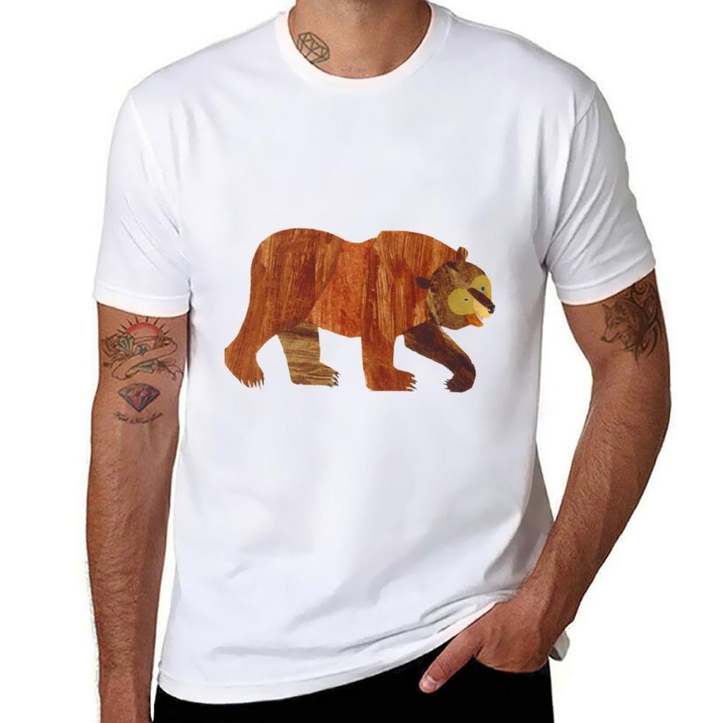 Bear Eric Carle Tshirt Christmas Casual Tee Shirt