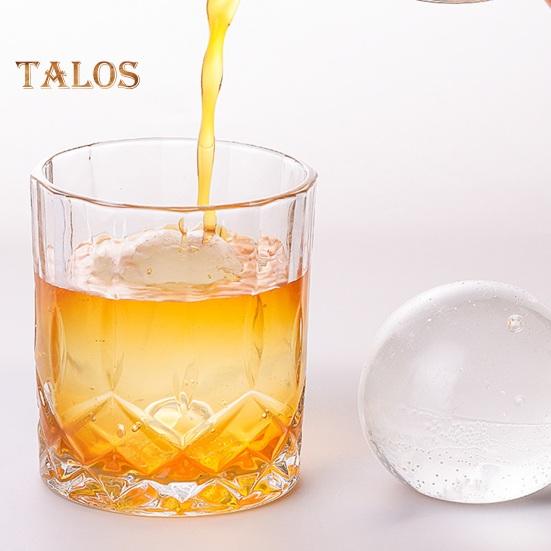 Round Ice Ball Maker Silicone Ice Mold for Whiskey Cocktails Bourbon Sphere Ice Cube Tray BPA-Free Easy Release Stackable Kitchen Essential for Home